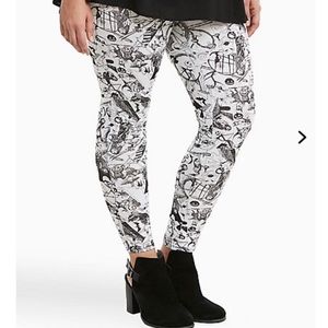 Nightmare Before Christmas Leggings Torrid Size 0